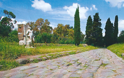 Appia Antica, ruderi - Antica Roma